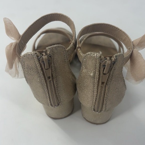 JELLYPOP BRILLIANT GIRLS’ Size FASHION HEEL Bonnie Bell  Golden Zip Back- Sz 12 - Picture 7 of 8